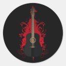 Search for cool guitar stickers Rock