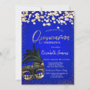 Search for royal blue masquerade party invitations Gold