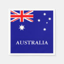 Search for australia napkins Flag of australia