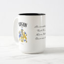 Search for irish surname mugs Coat of arms