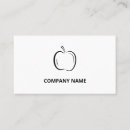 Search for apple business cards Minimalist