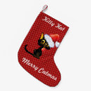 Search for cat lover christmas stockings Festive
