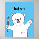 Search for polar bear cartoon posters Blue