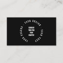 Search for party supplies business cards Black