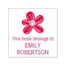 Search for book rubber stamps Flower