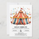 Search for circus invitations Pastel