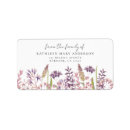 Search for funeral return address labels Sympathy