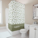 Search for french script shower curtains Botanical
