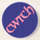 Search for slogans coasters Red and white