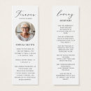 Search for bookmark cards Photo memorial bookmark