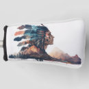 Search for native american golf head covers Indian