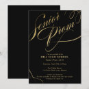 Search for senior night invitations Gold