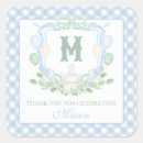 Search for monogram birthday stickers Watercolor