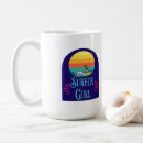 Search for surfer girl mugs Ocean