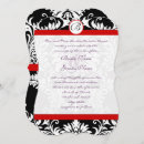 Search for purple black swirl wedding invitations Floral