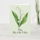 Search for lily of the valley cards Birth flower