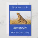 Search for big cat invitations Cheetah