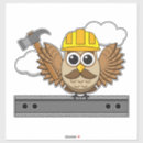 Search for hardhat stickers Construction worker