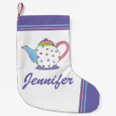 Search for polka dot christmas stockings Purple