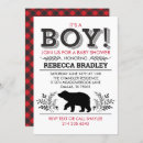 Search for wilderness baby shower invitations Rustic