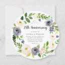 Search for 25th wedding anniversary invitations Watercolor