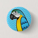 Search for blue macaw badges Bird