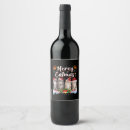 Search for funny christmas wine labels Xmas
