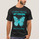 Search for ovarian cancer tshirts Butterfly