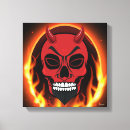 Search for gothic skull canvas prints Horror