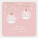 Search for snowflake invitation stickers For kids