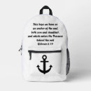 Search for christian backpacks Bible verse