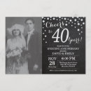 Search for 40 year anniversary invitations 40th anniversary party