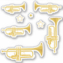 Search for brass instruments stickers Musician
