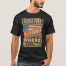 Search for menlo tshirts California