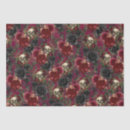 Search for gothic skull tissue paper Floral