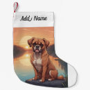 Search for boxer dog christmas stockings Pets