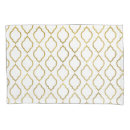 Search for gold and white pillowcases Glam