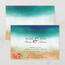 Search for starfish wedding invitations Elegant
