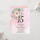 Search for unique quinceanera invitations 15 years old