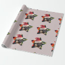 Search for pug christmas wrapping paper Dog