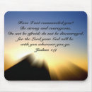 Search for courage mousepads Bible verse