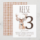 Search for deer birthday invitations Forest