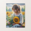 Search for sunflower puzzles Wildflower