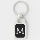 Search for black rectangle key rings Typography