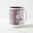 Search for white poodle mugs Watercolor