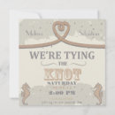 Search for hearts in the sand wedding invitations Seashore