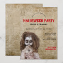 Search for creepy doll invitations Costume party