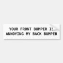 Search for annoying bumper stickers Driver