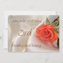 Search for 3rd anniversary invitations 3 years