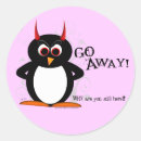 Search for go away stickers Funny